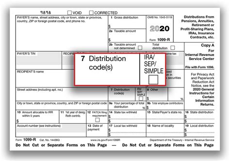 form 1099-r showing distribution code 1 in box 7.|1099 box 7 code m.